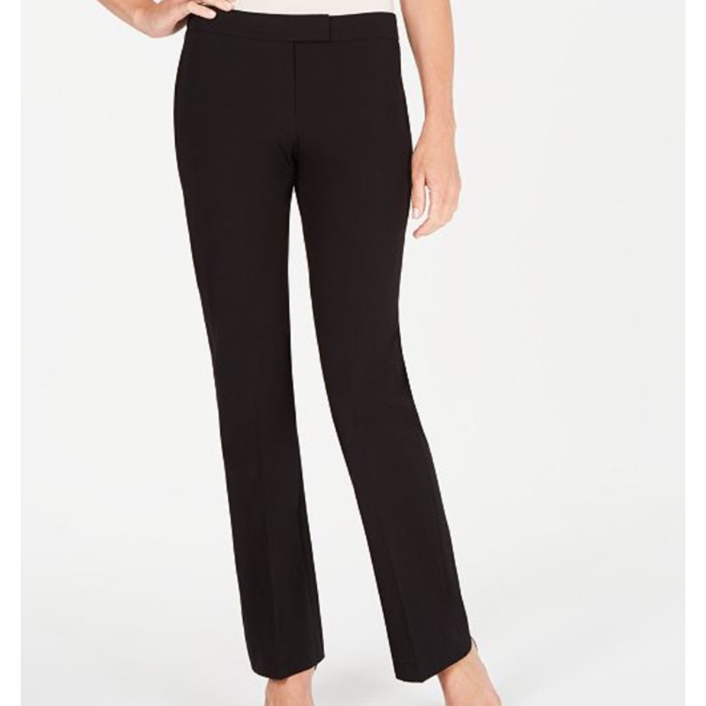 Anne Klein Black Flare Pant Suit